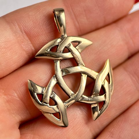 UZEL ŽIVOTA, KELTSKÝ BRONZOVÝ AMULET