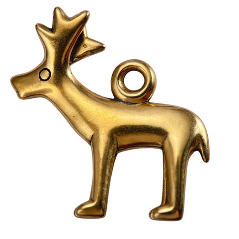 KELTSKÝ JELEN, LA TENE, OPPIDUM STRADONICE, REPLIKA, BRONZ