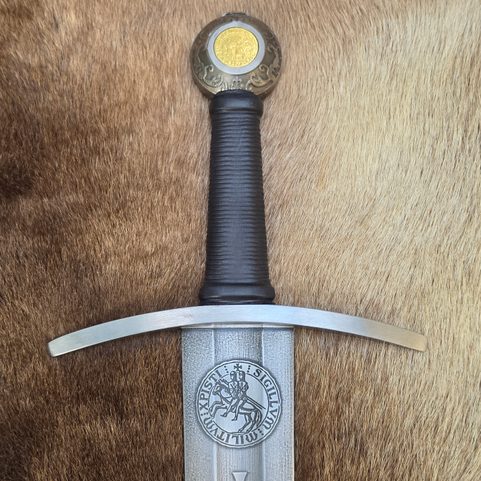 TEMPLAR ONE-HANDED SWORD, FULL TANG