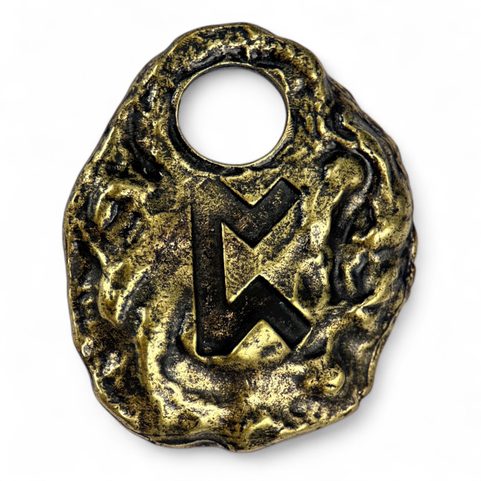 PERTHRO - RUNOVÝ AMULET, STAROMOSAZ
