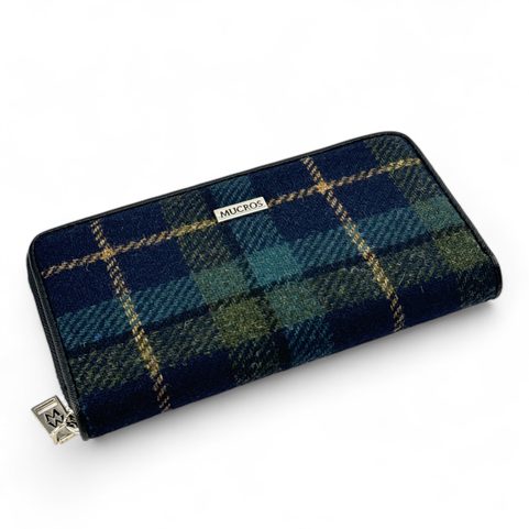 IRSKÁ VLNĚNÁ PENĚŽENKA - TARTAN