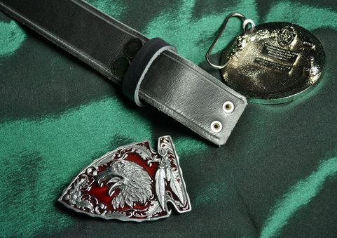 KOŽENÝ PÁSEK, ČERNÝ, MOŽNOST VÝMĚNY SPON