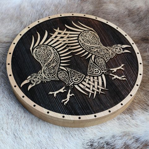 HUGINN A MUNINN - SADA RUN FUTHARK A DÁRKOVÁ KAZETA