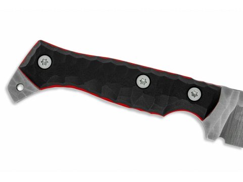 SPECIÁLNÍ NŮŽ GHOST + POUZDRO KYDEX, ČERVENÝ