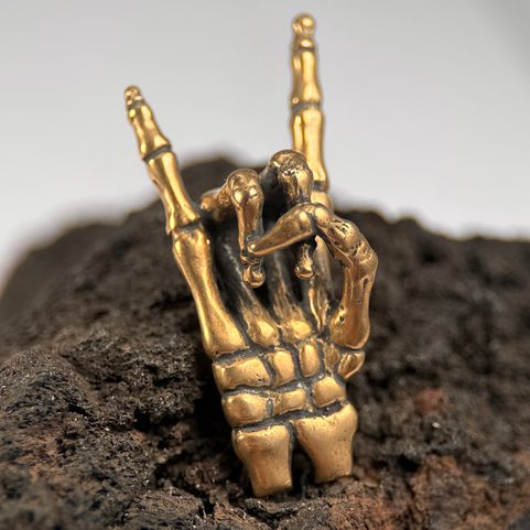PAROHÁČ, ROCKERSKÝ PŘÍVĚŠEK, BRONZ