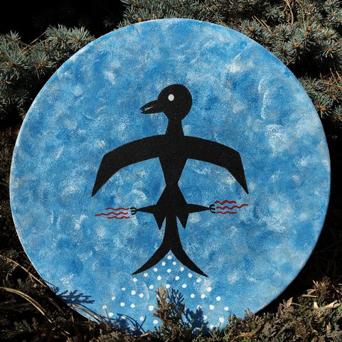 ŠAMANSKÝ BUBEN - HŘMÍCÍ PTÁK