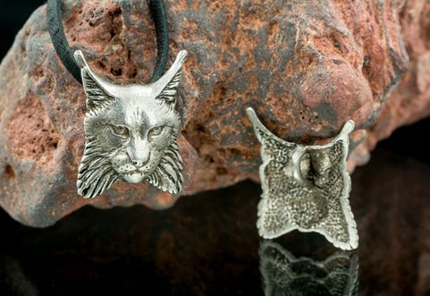 RYS OSTROVID - LYNX, PŘÍVĚŠEK, ZINEK