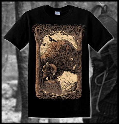 WILD BOAR SPIRIT, TRIČKO