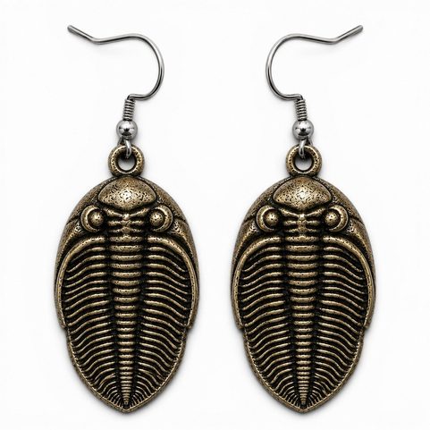 NÁUŠNICE TRILOBIT ODONTOCHILE, ZINEK, STAROMOSAZ
