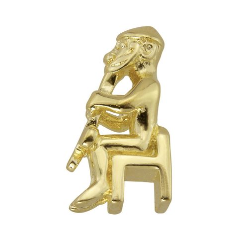 SEDÍCÍ THOR, PŘÍVĚŠEK, AKUREYRI, ISLAND, 10 ST., 14K ZLATO