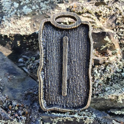 ISA - RUNOVÝ AMULET, ZINEK STAROMOSAZ