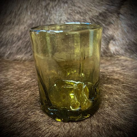 WHISKEY SOUPRAVA 2+1, ZELENÉ LESNÍ SKLO