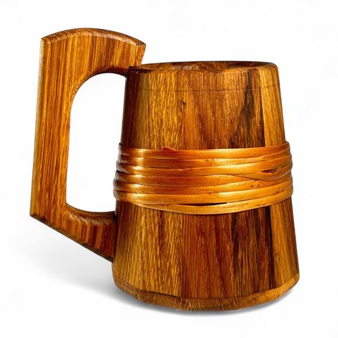 STŘEDOVĚKÝ DŘEVĚNÝ KORBEL, MENŠÍ 0,4 LITR