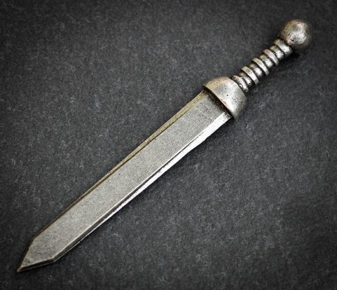 GLADIUS, ŘÍMSKÝ MEČ, KOVOVÝ OTVÍRÁK NA DOPISY