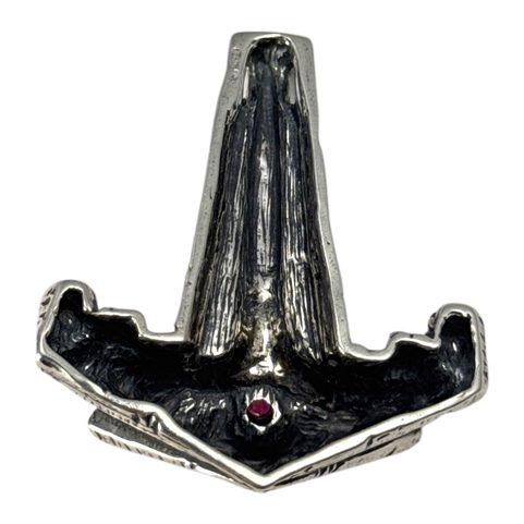 DIMMUBORGIR - THOROVO KLADIVO - STŘÍBRNÝ PŘÍVĚSEK, AG 925, 29 G