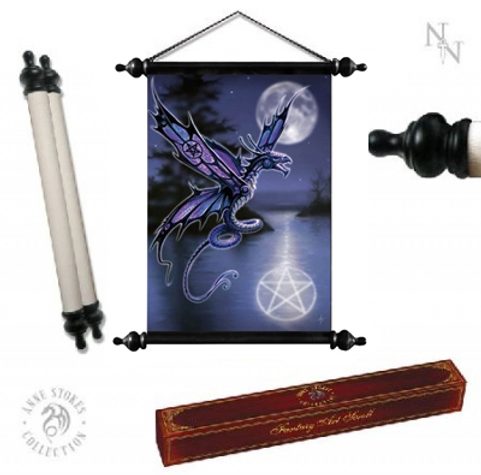 SVITEK ART SCROLL, DRAGON FLY, PLAKÁT, OBRAZ
