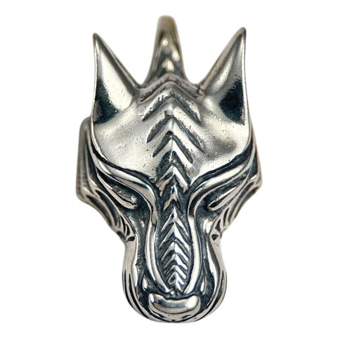 WARG, SEVERSKÝ VLK, STŘÍBRNÝ PŘÍVĚSEK, AG 925, 15G