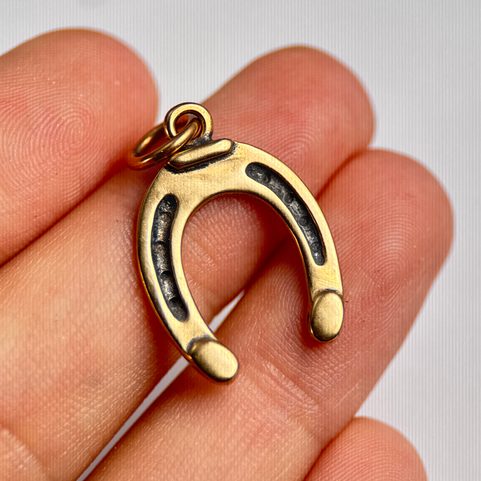 PODKOVA, PŘÍVĚŠEK, BRONZ