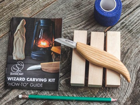 ŘEZBÁŘSKÁ HOBBY SOUPRAVA  "ČARODĚJ" DIY03