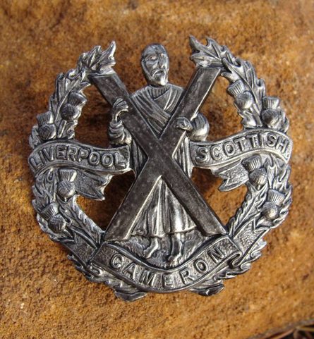 LIVERPOOL SCOTTISH CAMERON BADGE