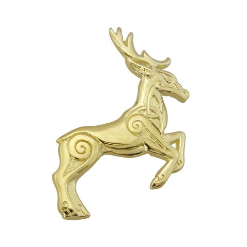 KELTSKÝ JELEN, PŘÍVĚŠEK, 14K ZLATO