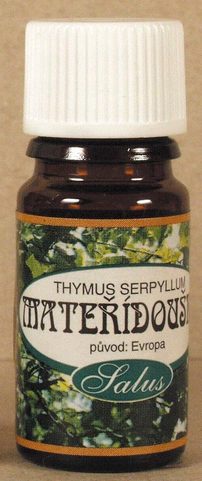 MATEŘÍDOUŠKA, ESENCIÁLNÍ VONNÝ OLEJ, AROMATERAPIE,5 ML