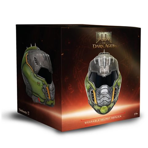 DOOM PŘILBA – THE DARK AGES WEARABLE HELMET!
