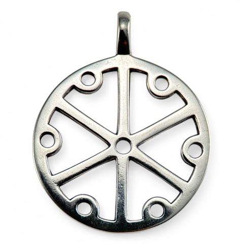 GROMOVITI, HROMOVÉ SYMBOLY, SLOVANSKÝ STŘÍBRNÝ PŘÍVĚSEK, AG 925