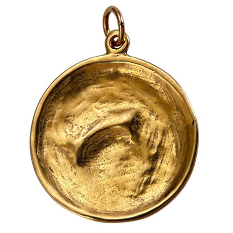 KELTSKÝ KŮŇ AMULET BRONZ