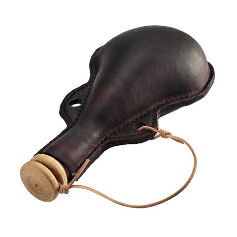 KOŽENÁ ČUTORKA, 0.5 L, DEKORAČNÍ REPLIKA