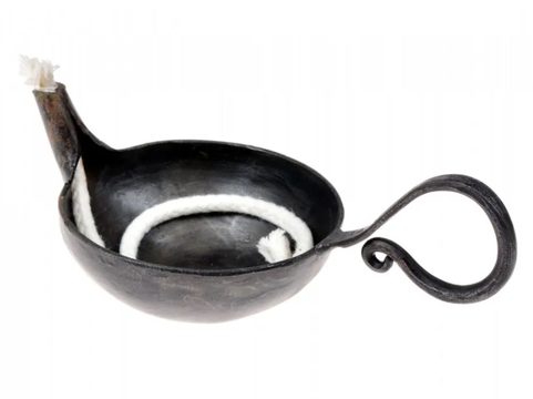 KOVANÁ OLEJOVÁ LAMPA