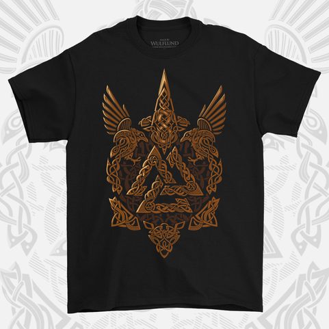 VALKNUT, VIKINSKÉ PÁNSKÉ TRIČKO BAREVNÉ