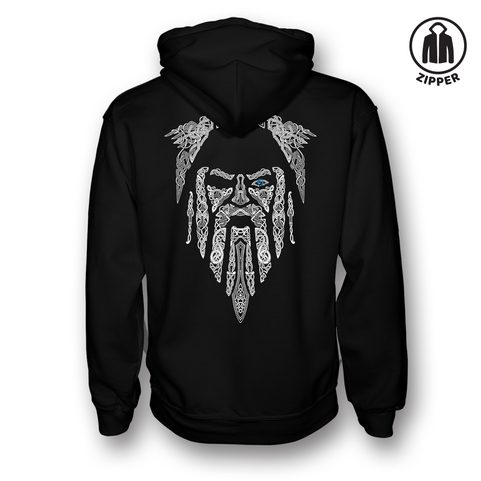 ODIN, MIKINA S KAPUCÍ, ZIPPER