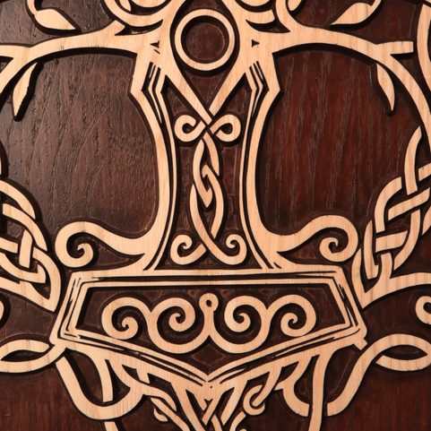 YGGDRASIL NÁSTĚNNÁ DEKORACE, DESKA