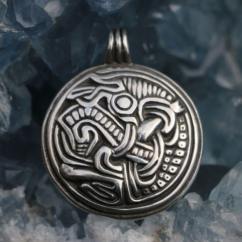 SLEIPNIR VIKINSKÝ KŮŇ, STŘÍBRNÝ PŘÍVĚSEK, AG 925 11G