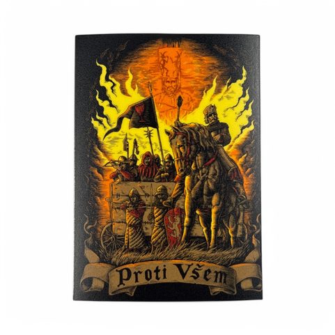 JAN ŽIŽKA - HUSITÉ, MAGNETKA, 57X80 MM