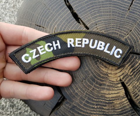DOMOVENKA - CZECH REPUBLIC VZ 95 NÁŠIVKA