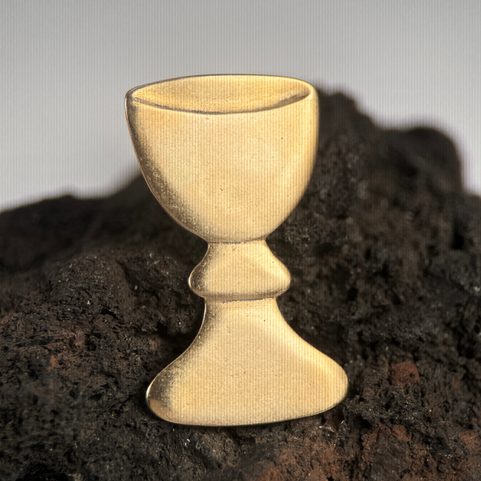 HUSITSKÝ KALICH, PŘÍVĚŠEK, BRONZ