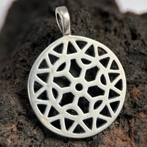 HISTORICKÝ STŘÍBRNÝ PŘÍVĚSEK, DOBA BRONZOVÁ, AG 925