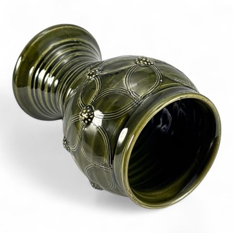 ČÍŠE - ZELENÁ GLAZURA 0,25 L, 14 CM