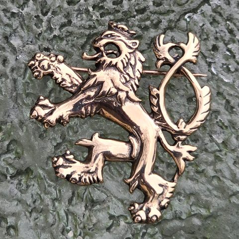 BROŽ, ČESKÝ LEV, BRONZ