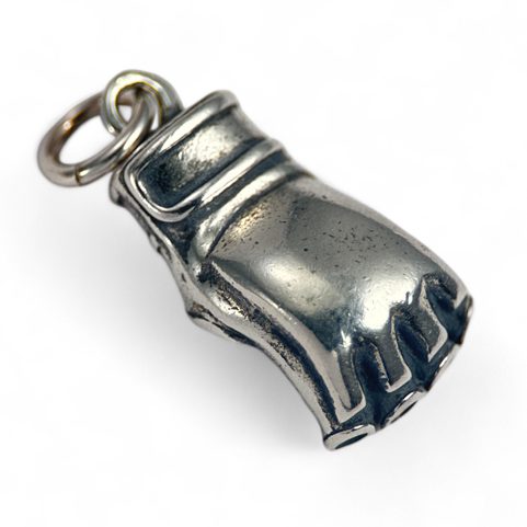 MMA RUKAVICE, STŘÍBRNÝ PŘÍVĚSEK, AG 925 10G