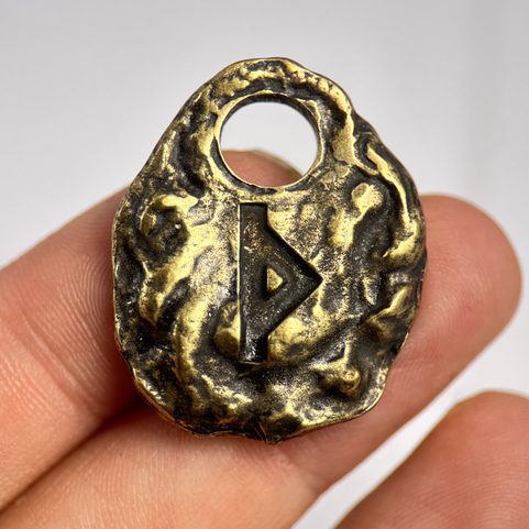 THURISAZ - RUNOVÝ AMULET, STAROMOSAZ