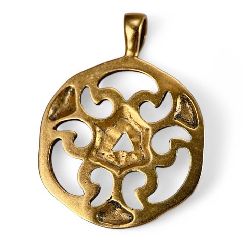 KELTSKÝ TALISMAN ŽIVOTA, REPLIKA NÁLEZU PATRNĚ Z GALIE, BRONZ