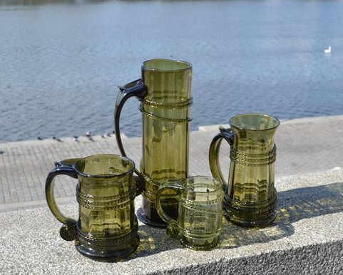 TUPLÁK, ABY NEBYLA ŽÍZEŇ, ZELENÉ SKLO