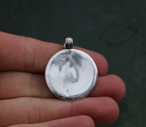 VESNA, SLOVANSKÝ STŘÍBRNÝ PŘÍVĚSEK S AMETYSTEM, AG 925, 10G