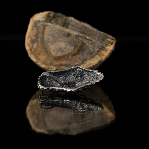 ZELENÝ MUŽ, DUBOVÝ, STŘÍBRNÝ PŘÍVĚSEK, AG 925 10G