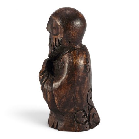 STATUETTE DE BARDE IRLANDAIS DES DAOINE SÍ