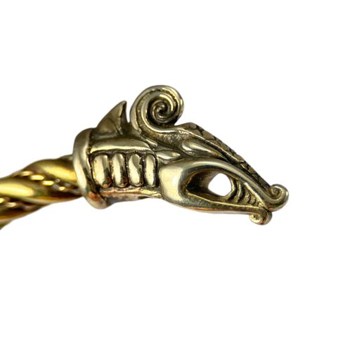 DREKI, VIKINGSKÝ DRAK, NÁRAMEK, MOSAZ