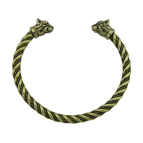 CAITLIN, KELTSKÁ KOČKA, NÁRAMEK, MOSAZ